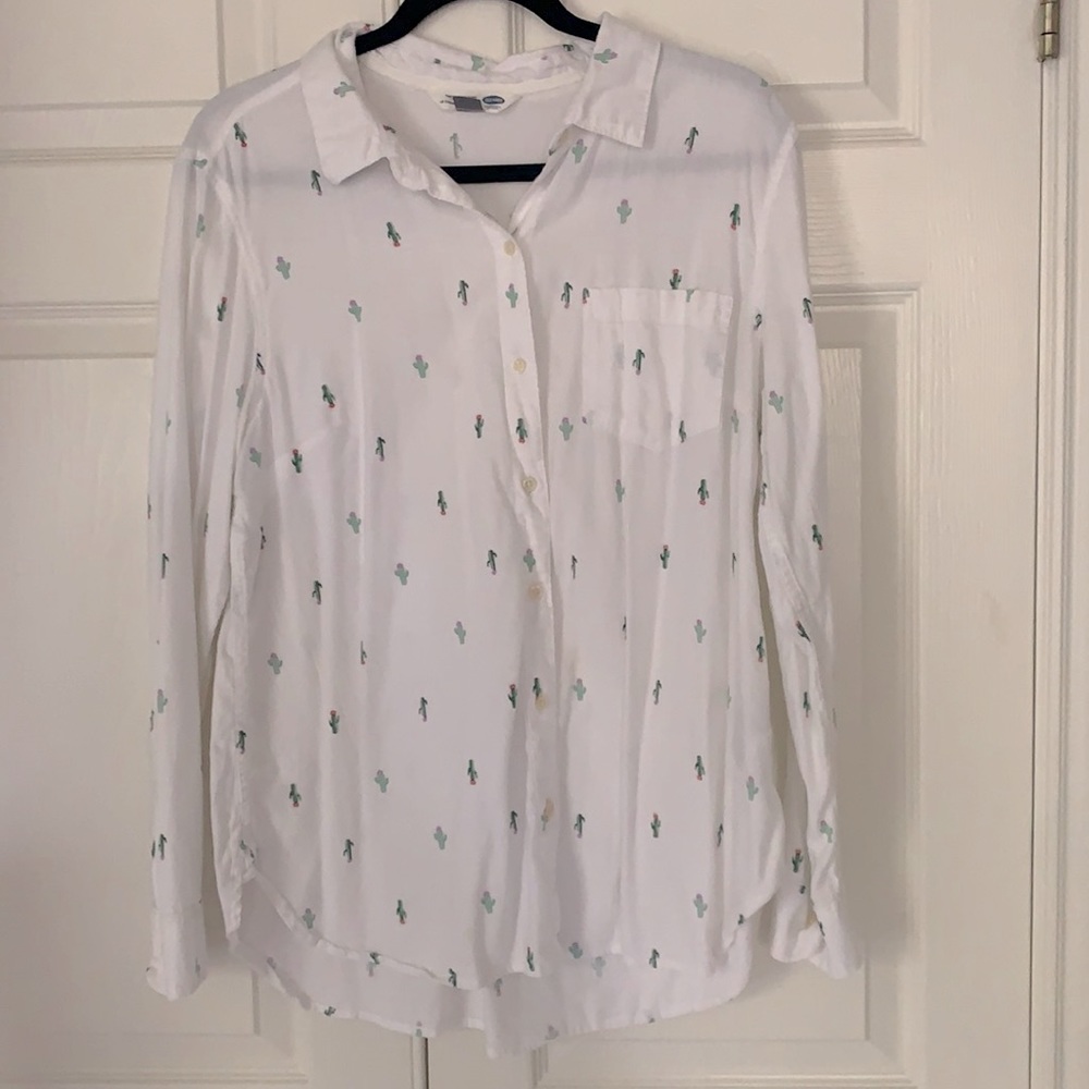 Cactus button down